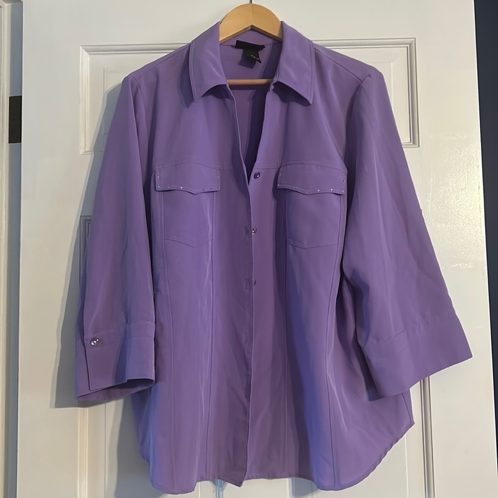 Light purple blouse